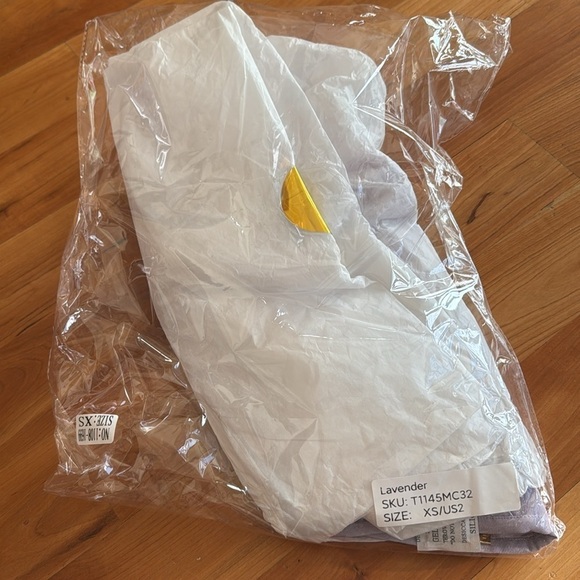 New Miss Circle Feather Top Oralia purple pastel lavender XS NWT Corset Ostrich - Picture 6 of 12